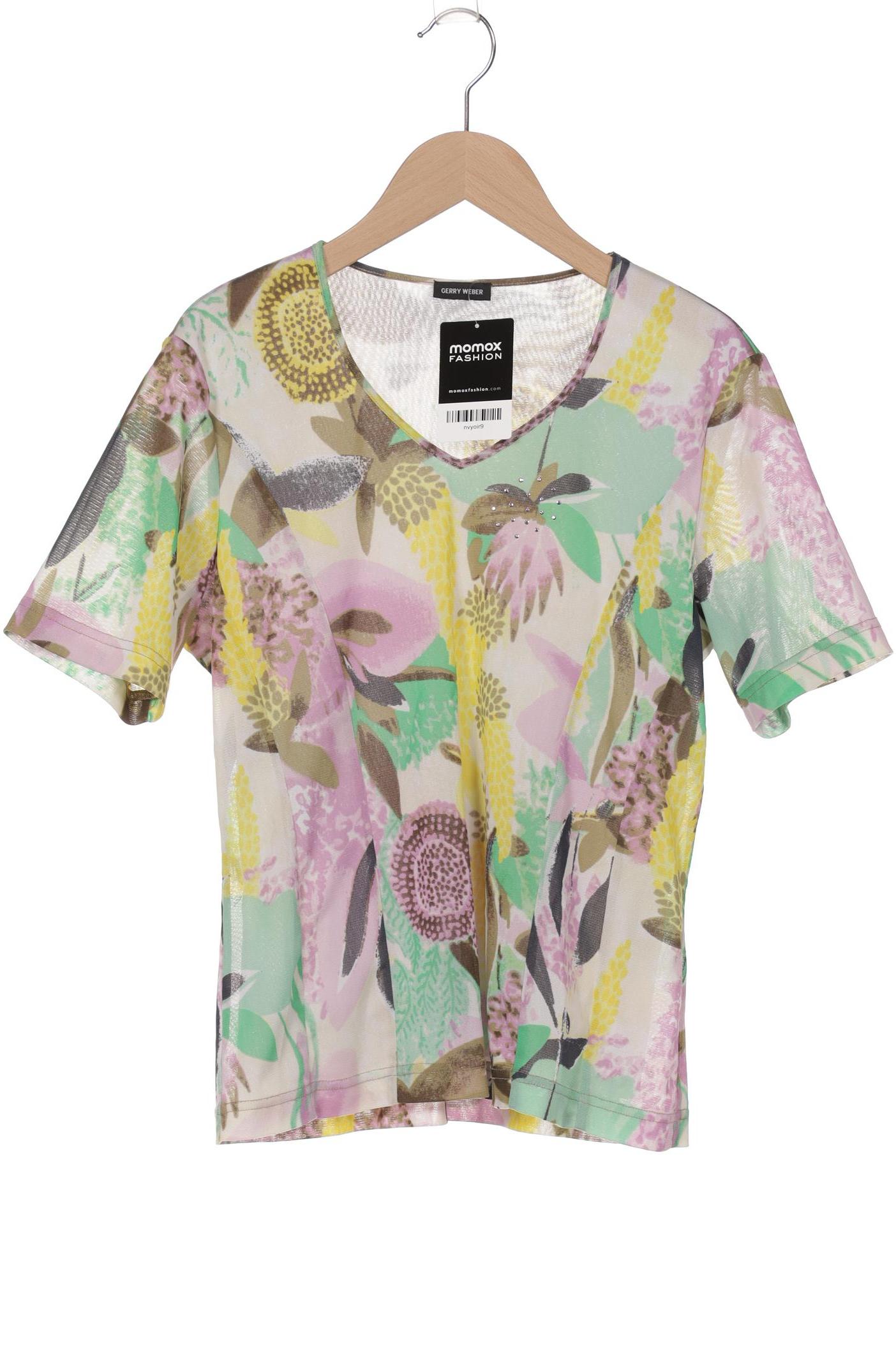 

Gerry Weber Damen T-Shirt, mehrfarbig, Gr. 38