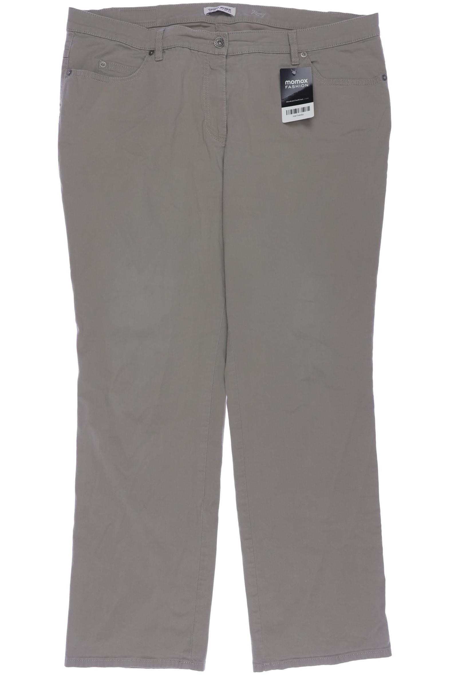 

Gerry Weber Damen Stoffhose, beige, Gr. 48