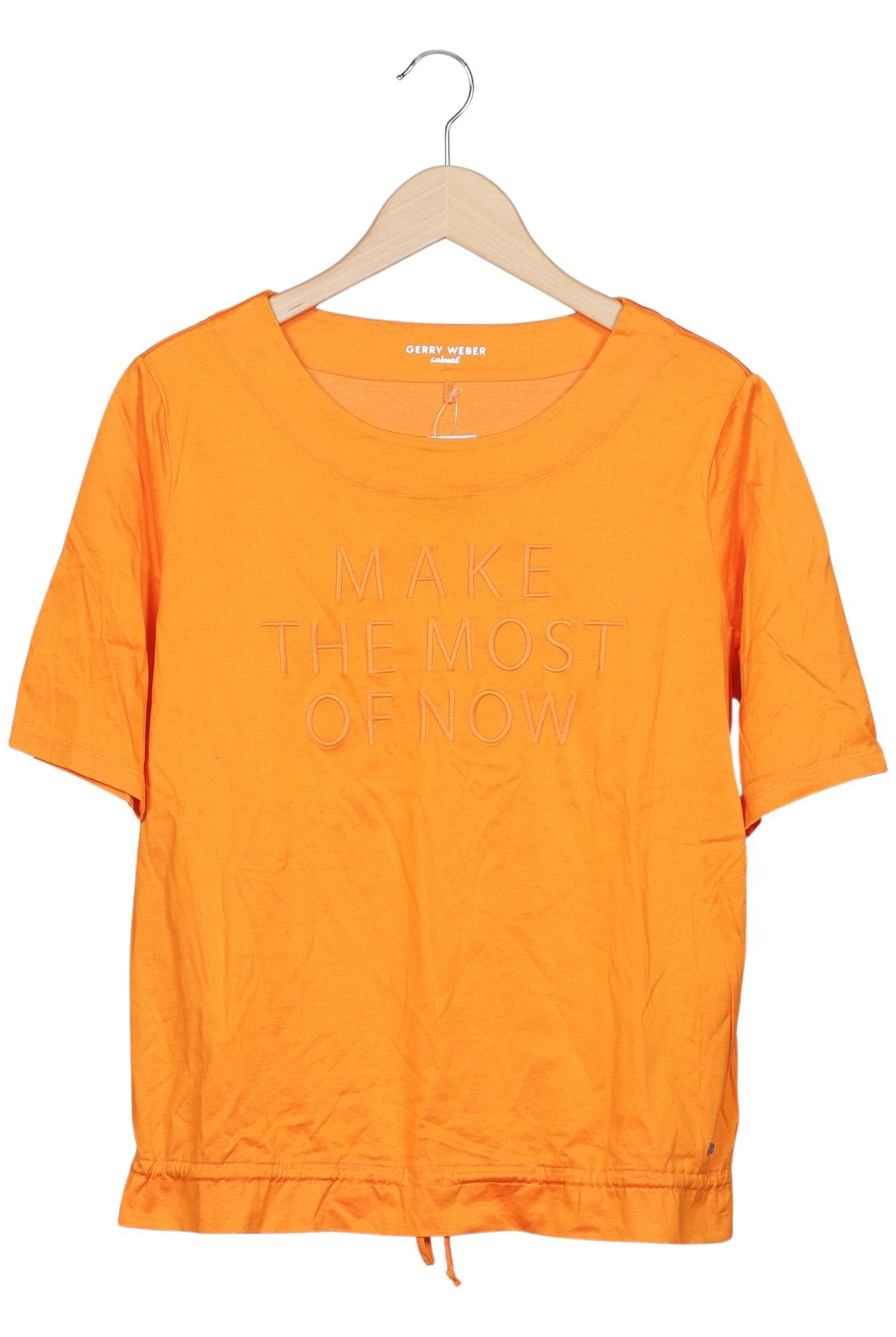 

Gerry Weber Damen T-Shirt, orange, Gr. 42