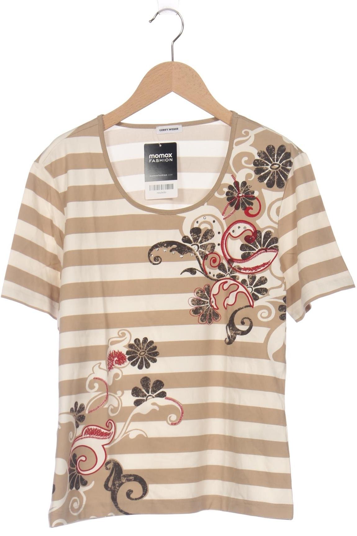 

Gerry Weber Damen T-Shirt, beige, Gr. 40