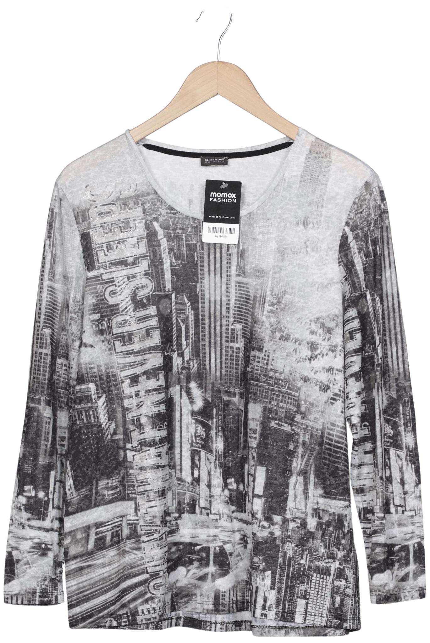 

Gerry Weber Damen Langarmshirt, grau, Gr. 44