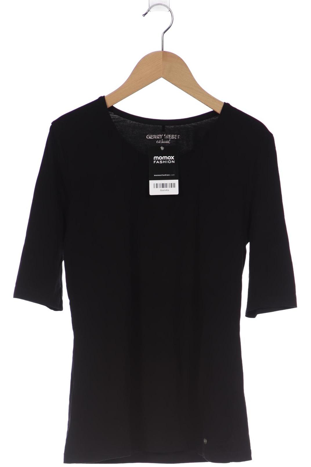 

Gerry Weber Damen T-Shirt, schwarz, Gr. 34