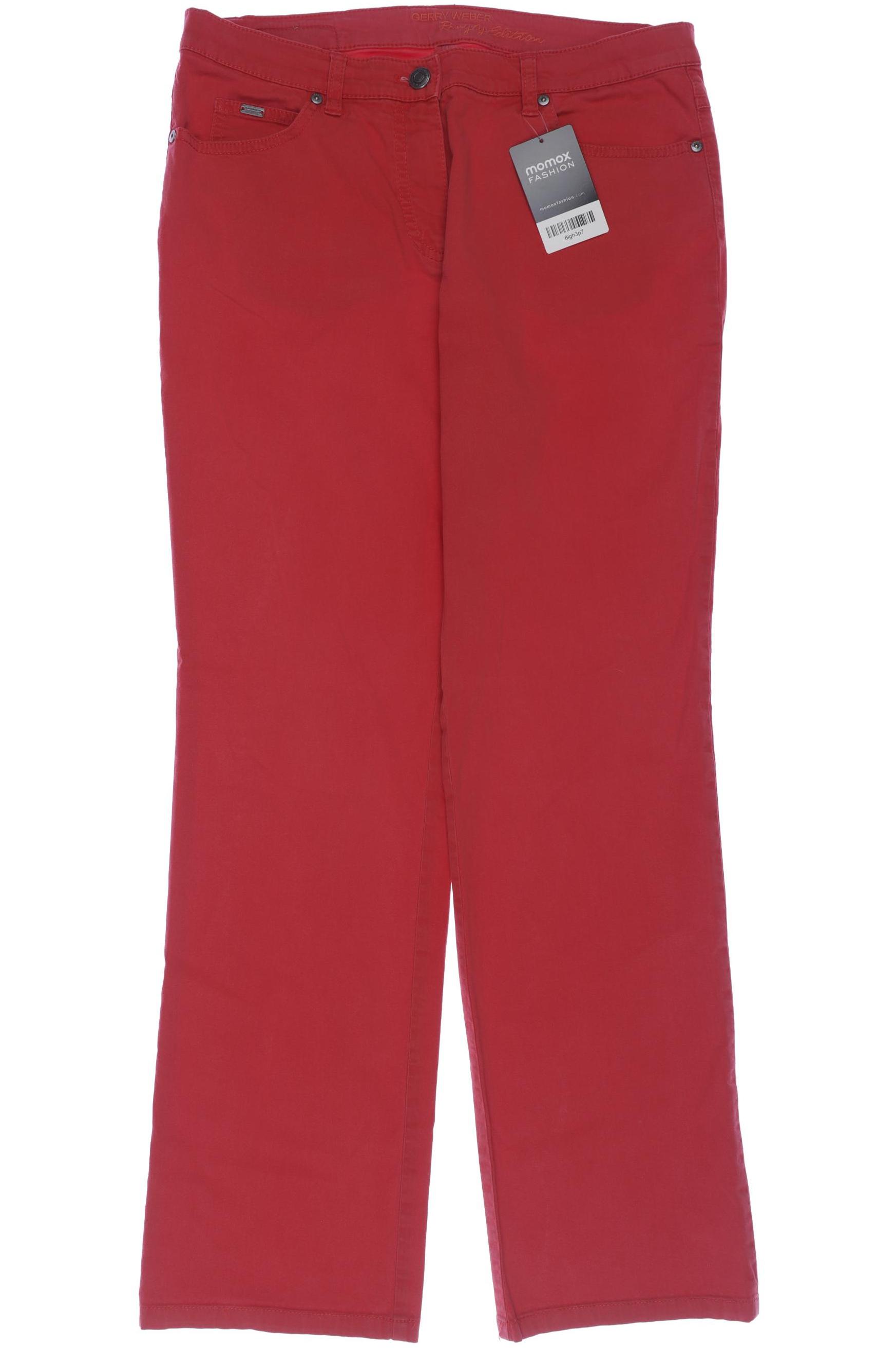

Gerry Weber Damen Stoffhose, rot, Gr. 30