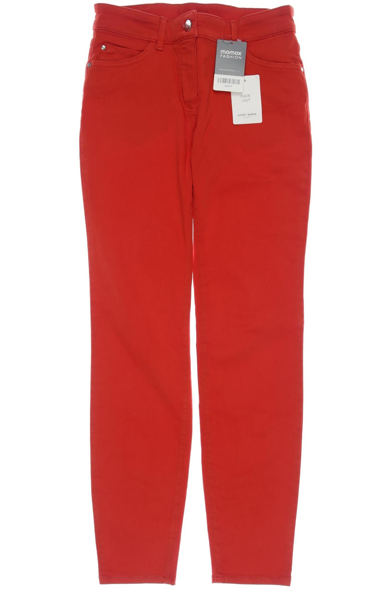 

Gerry Weber Damen Jeans, rot, Gr. 34