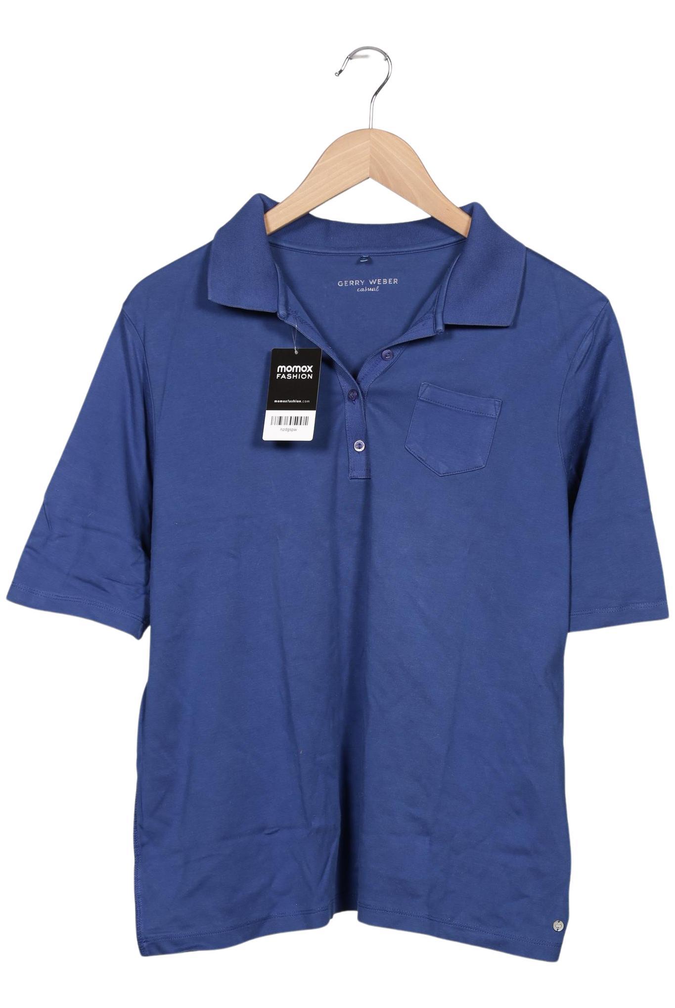 

Gerry Weber Damen Poloshirt, blau, Gr. 46
