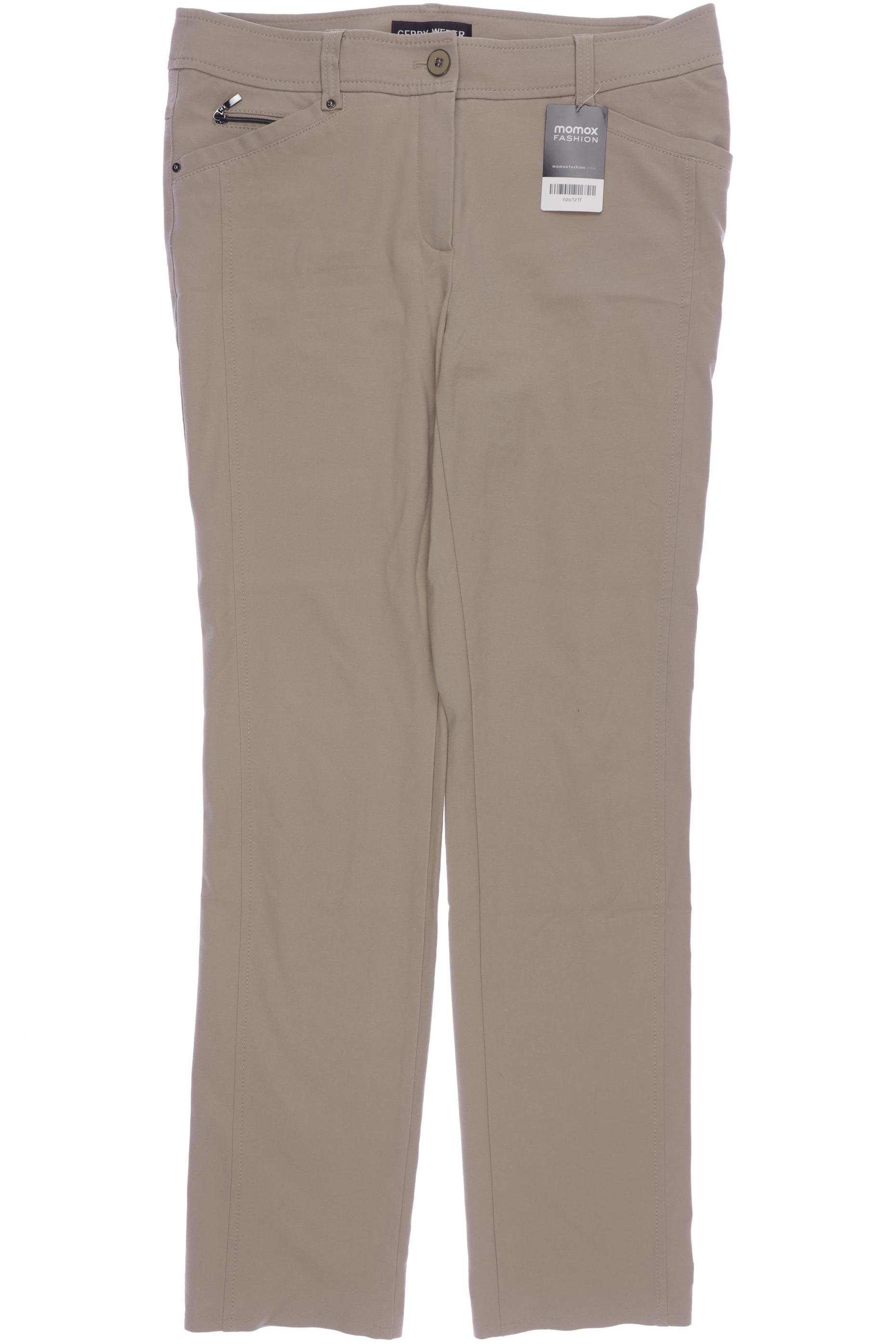 

Gerry Weber Damen Stoffhose, beige, Gr. 36