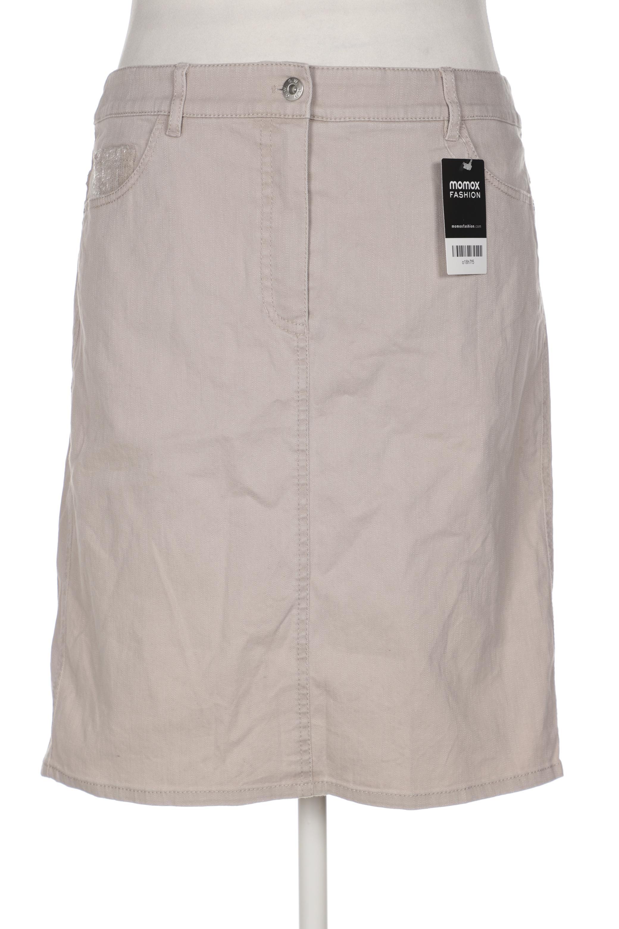 

Gerry Weber Damen Rock, grau, Gr. 44