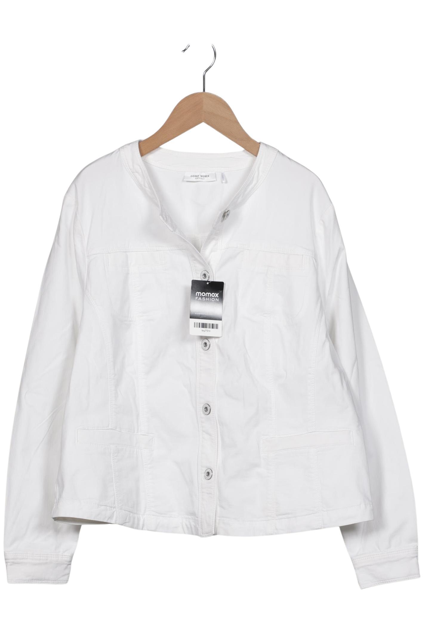 

Gerry Weber Damen Jacke, weiß, Gr. 44