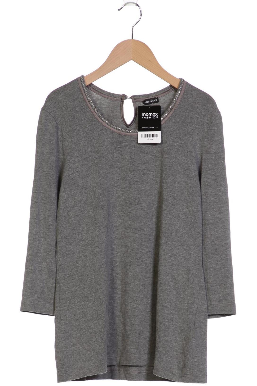 

Gerry Weber Damen Langarmshirt, grau, Gr. 38