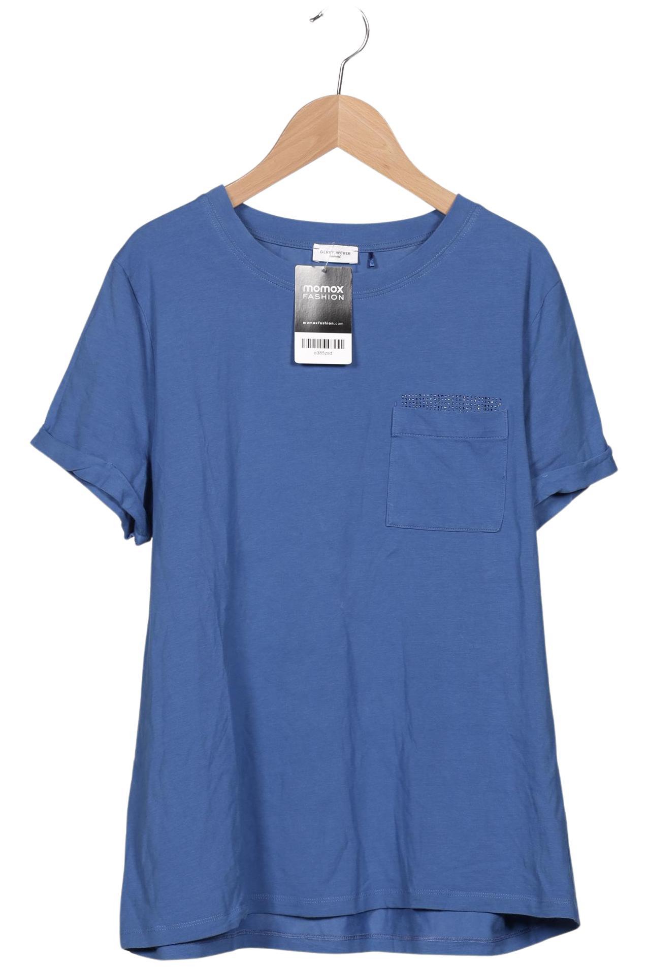 

Gerry Weber Damen T-Shirt, blau, Gr. 42