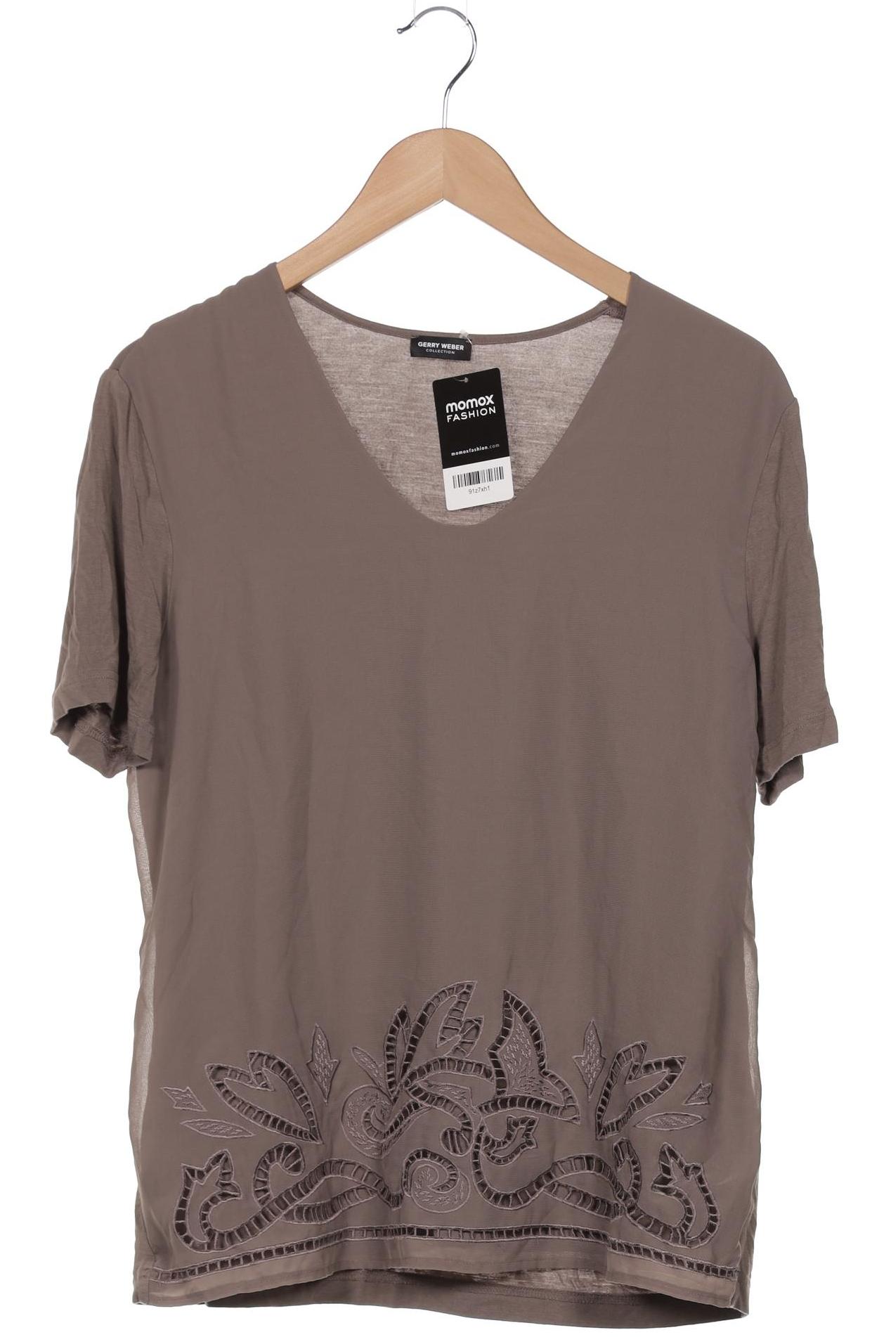 

Gerry Weber Damen T-Shirt, braun, Gr. 42