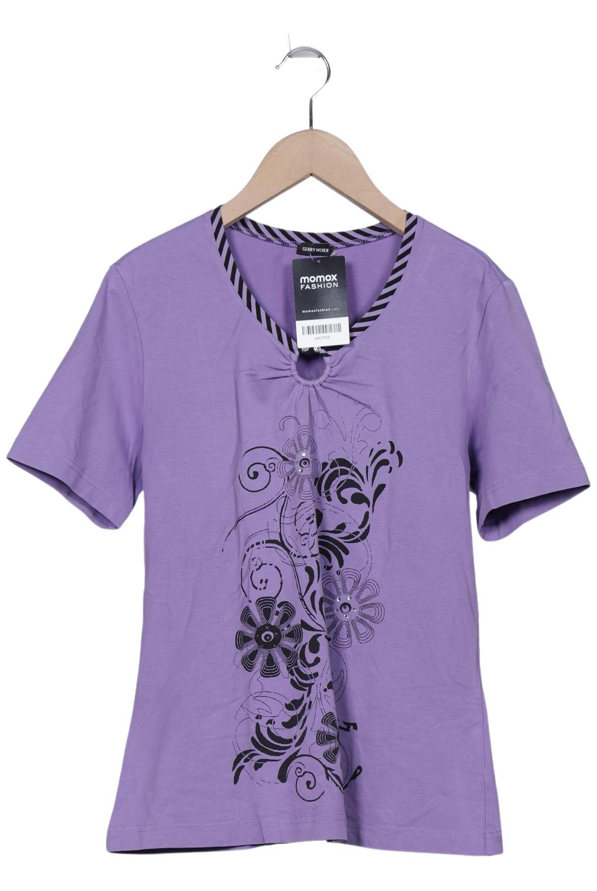 

Gerry Weber Damen T-Shirt, flieder, Gr. 40
