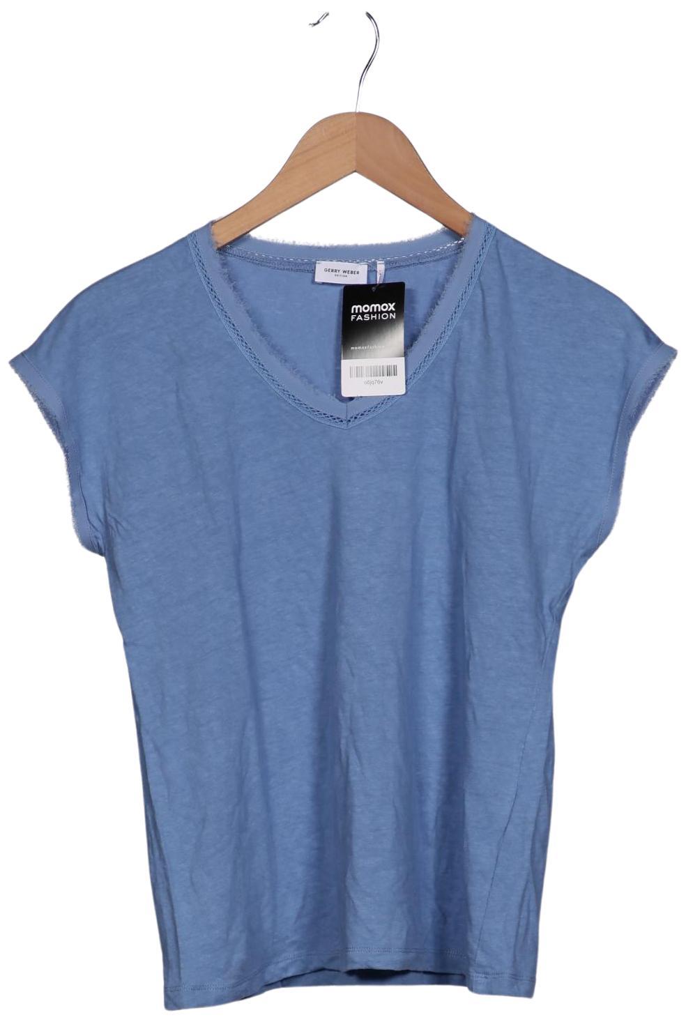 

Gerry Weber Damen T-Shirt, blau, Gr. 38
