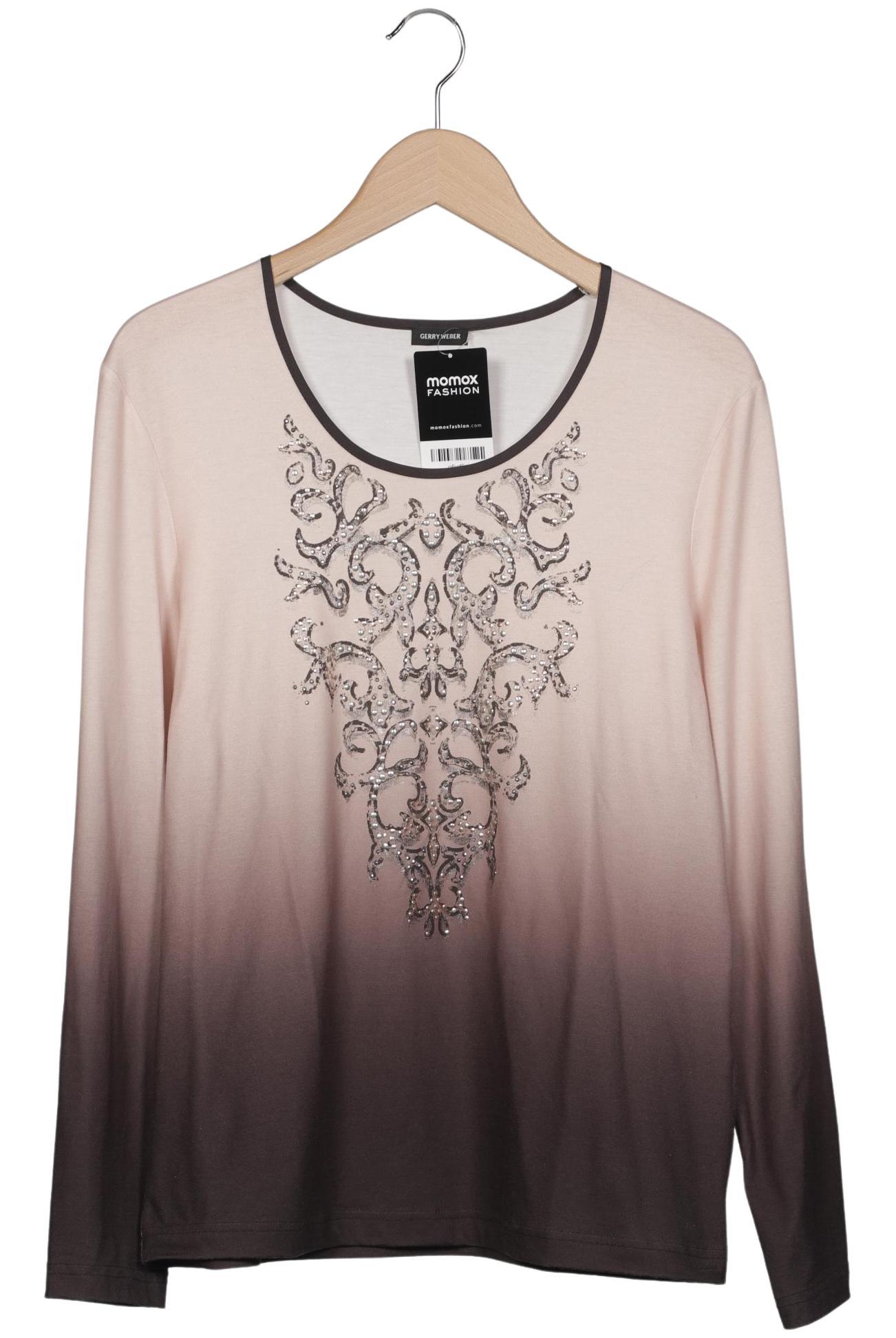 

Gerry Weber Damen Langarmshirt, beige, Gr. 44