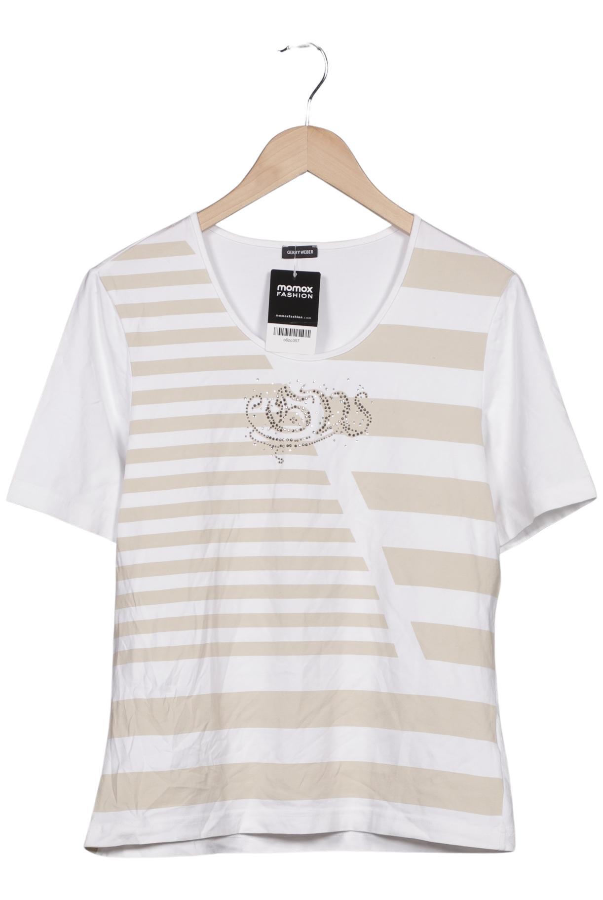 

Gerry Weber Damen T-Shirt, weiß, Gr. 42