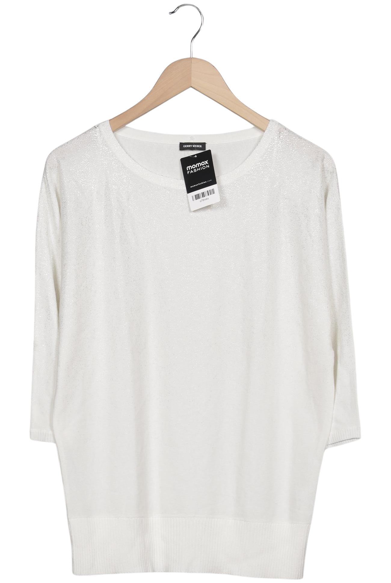 

Gerry Weber Damen Pullover, weiß, Gr. 40