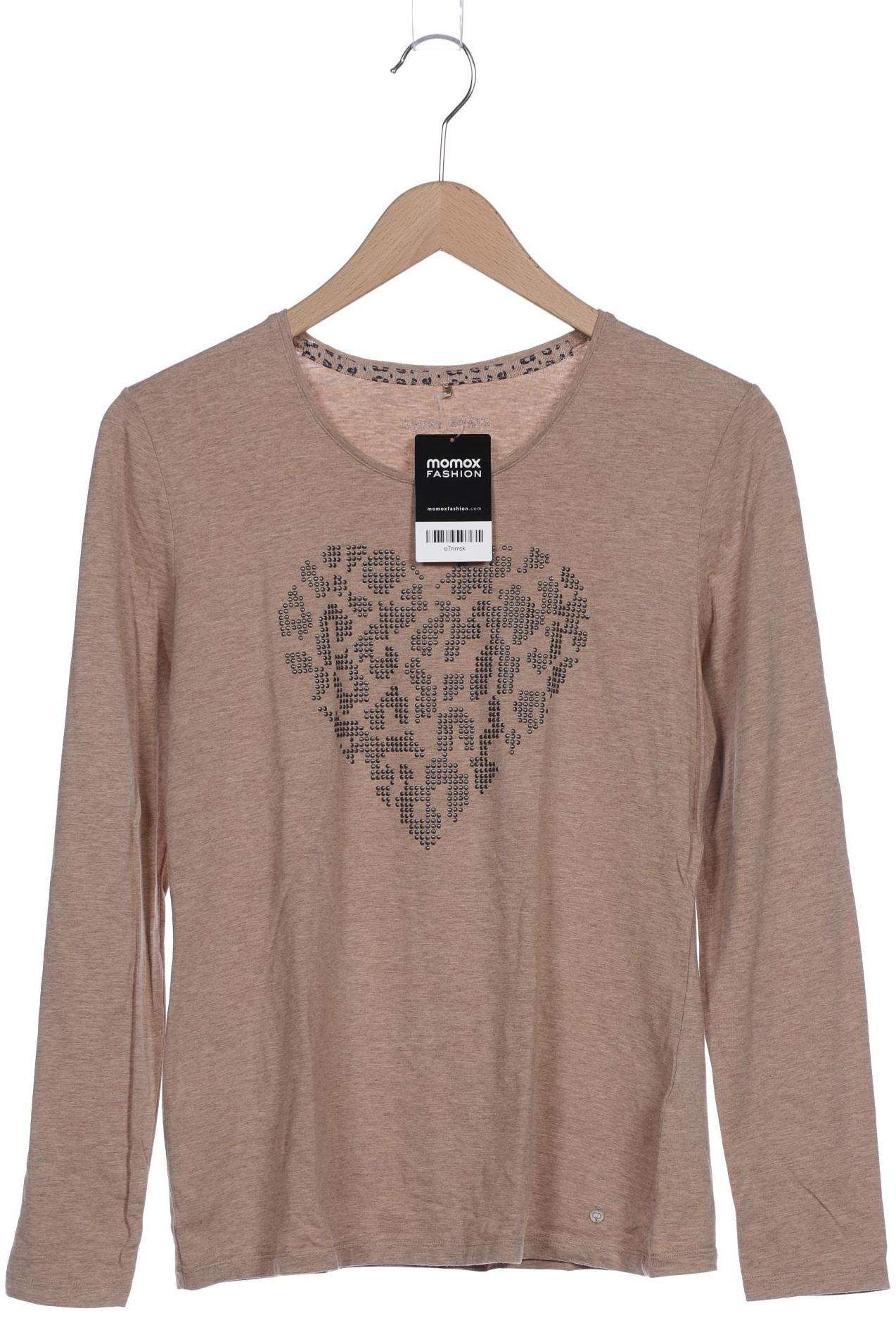 

Gerry Weber Damen Langarmshirt, beige, Gr. 40