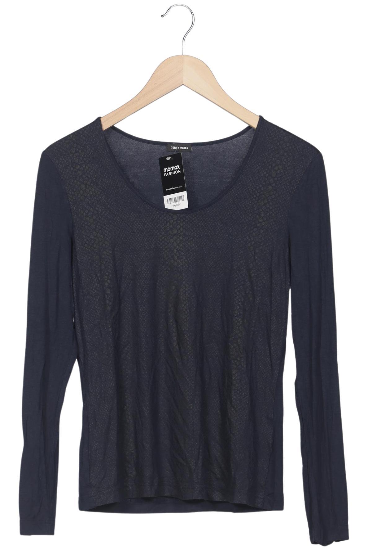 

Gerry Weber Damen Langarmshirt, marineblau, Gr. 38