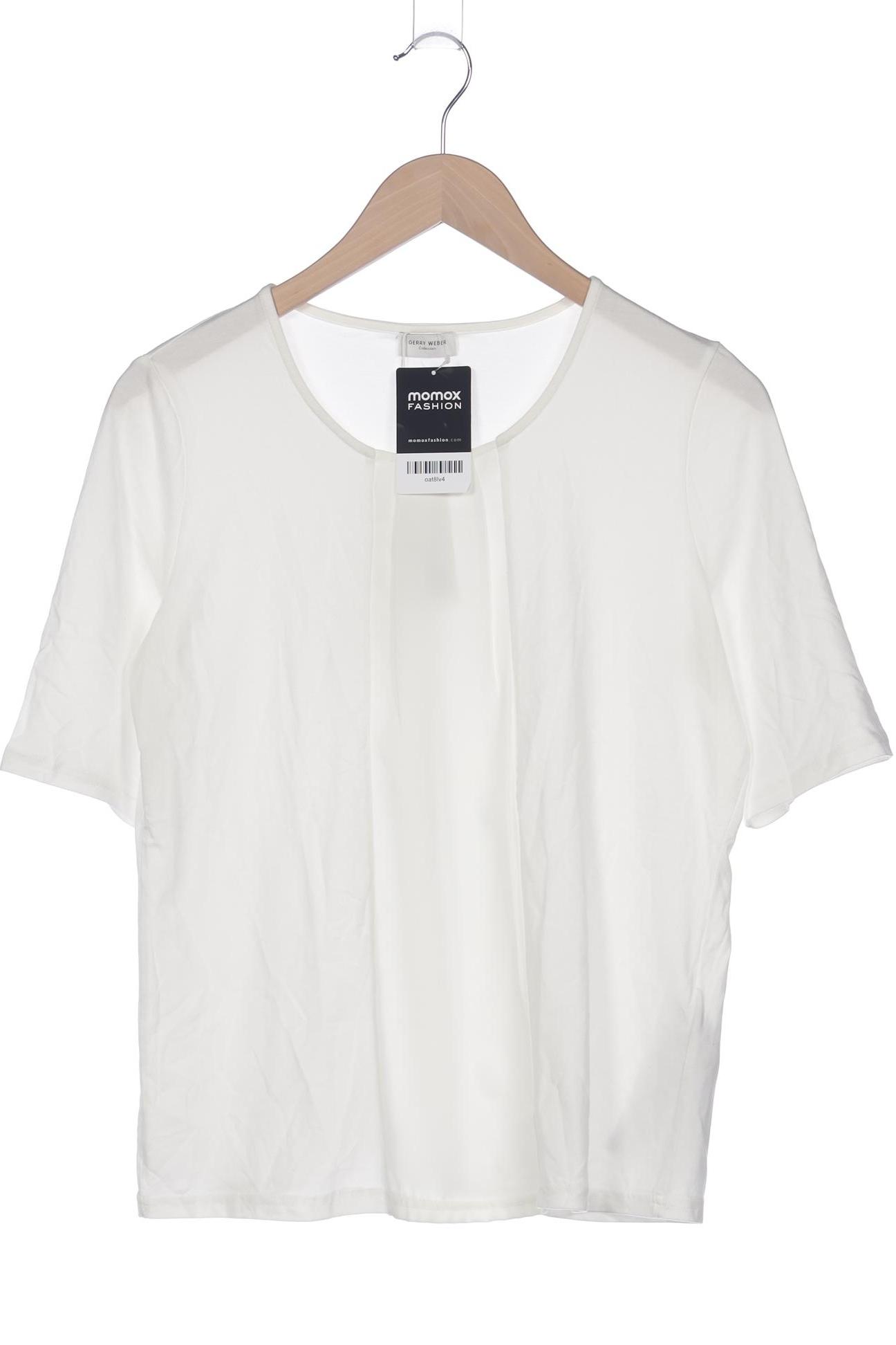 

Gerry Weber Damen T-Shirt, weiß, Gr. 38
