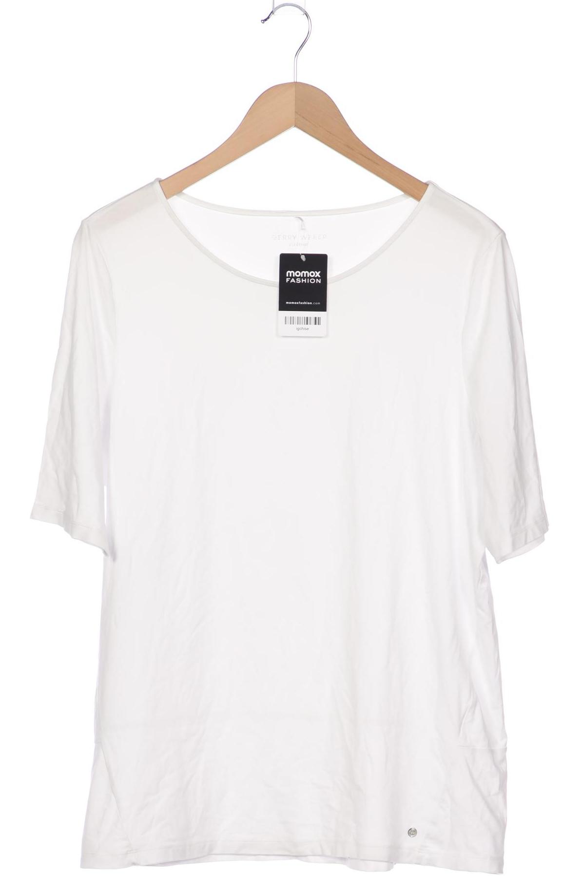 

Gerry Weber Damen T-Shirt, weiß, Gr. 46