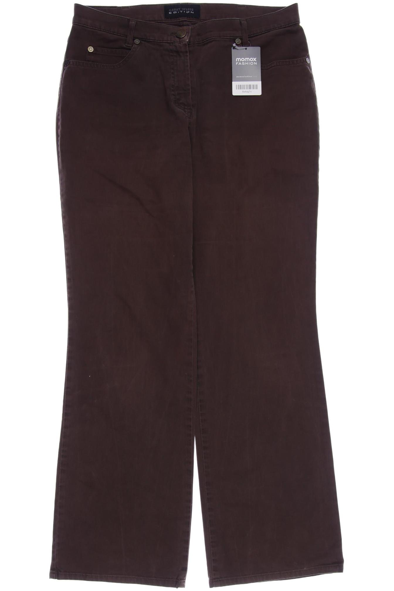 

Gerry Weber Damen Stoffhose, braun, Gr. 40