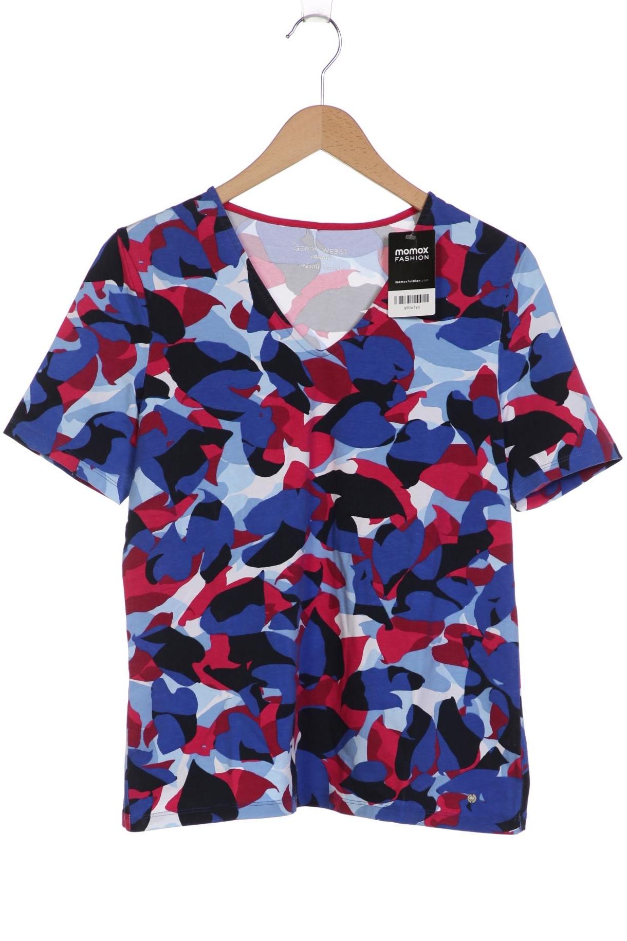 

Gerry Weber Damen T-Shirt, mehrfarbig, Gr. 38