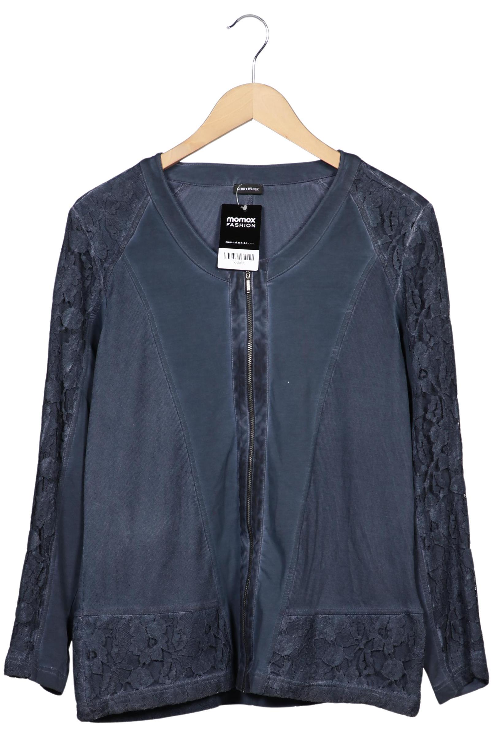 

Gerry Weber Damen Strickjacke, blau, Gr. 44
