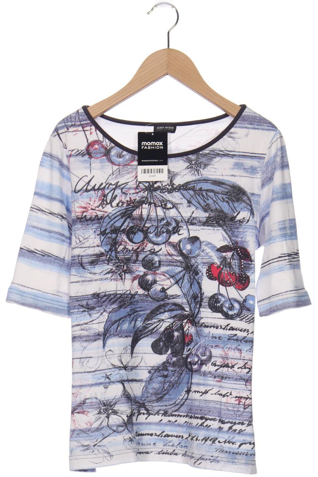 

Gerry Weber Damen T-Shirt, mehrfarbig, Gr. 38