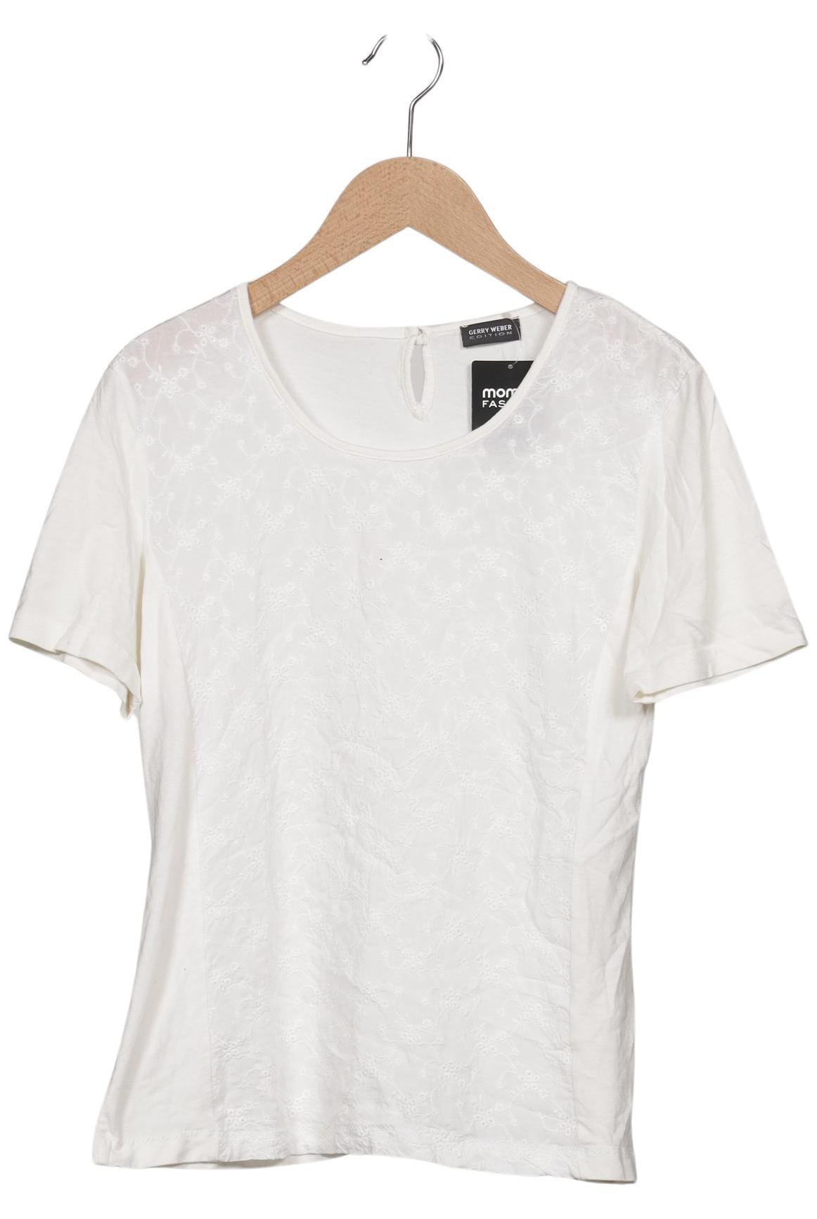 

Gerry Weber Damen T-Shirt, weiß, Gr. 36