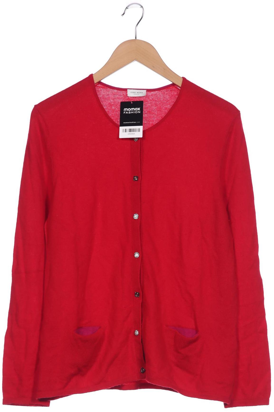 

Gerry Weber Damen Strickjacke, rot, Gr. 42