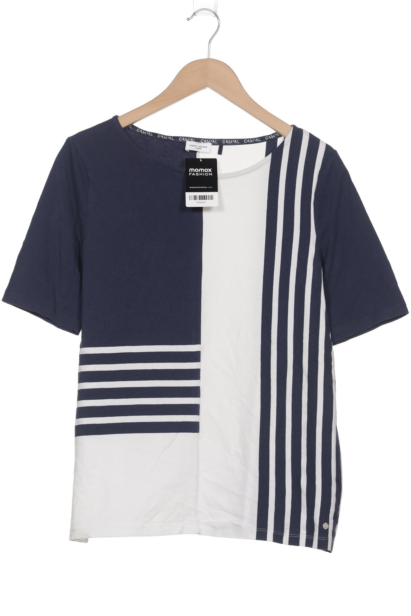 

Gerry Weber Damen T-Shirt, blau, Gr. 42