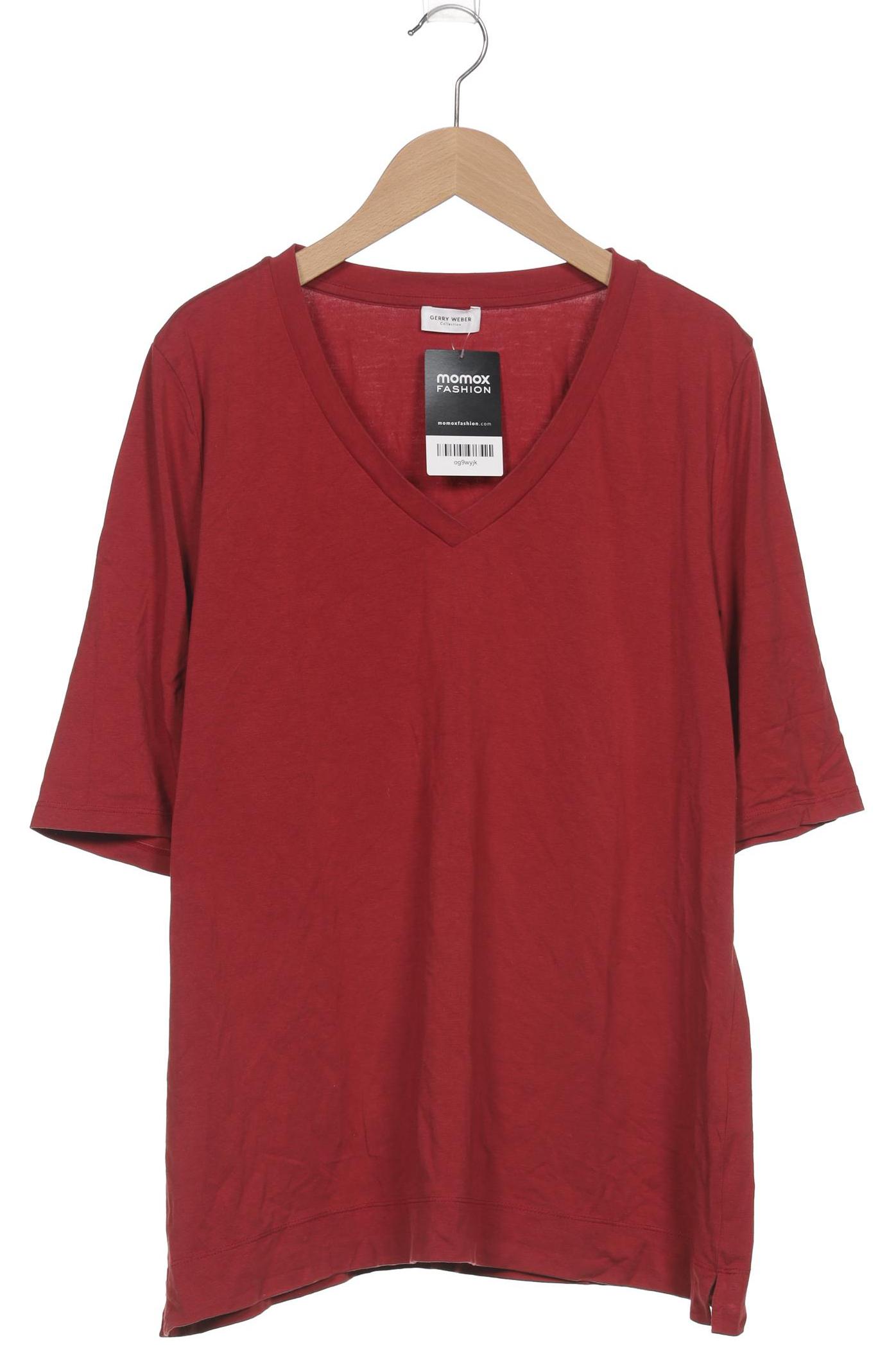 

Gerry Weber Damen T-Shirt, bordeaux, Gr. 44