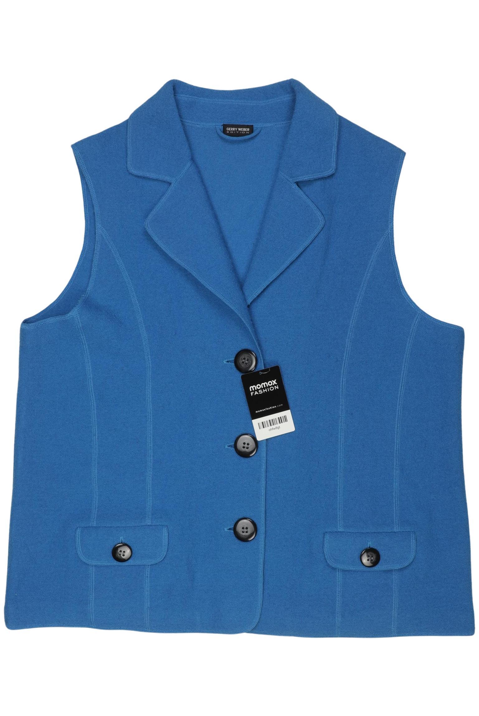 

Gerry Weber Damen Weste, blau, Gr. 46