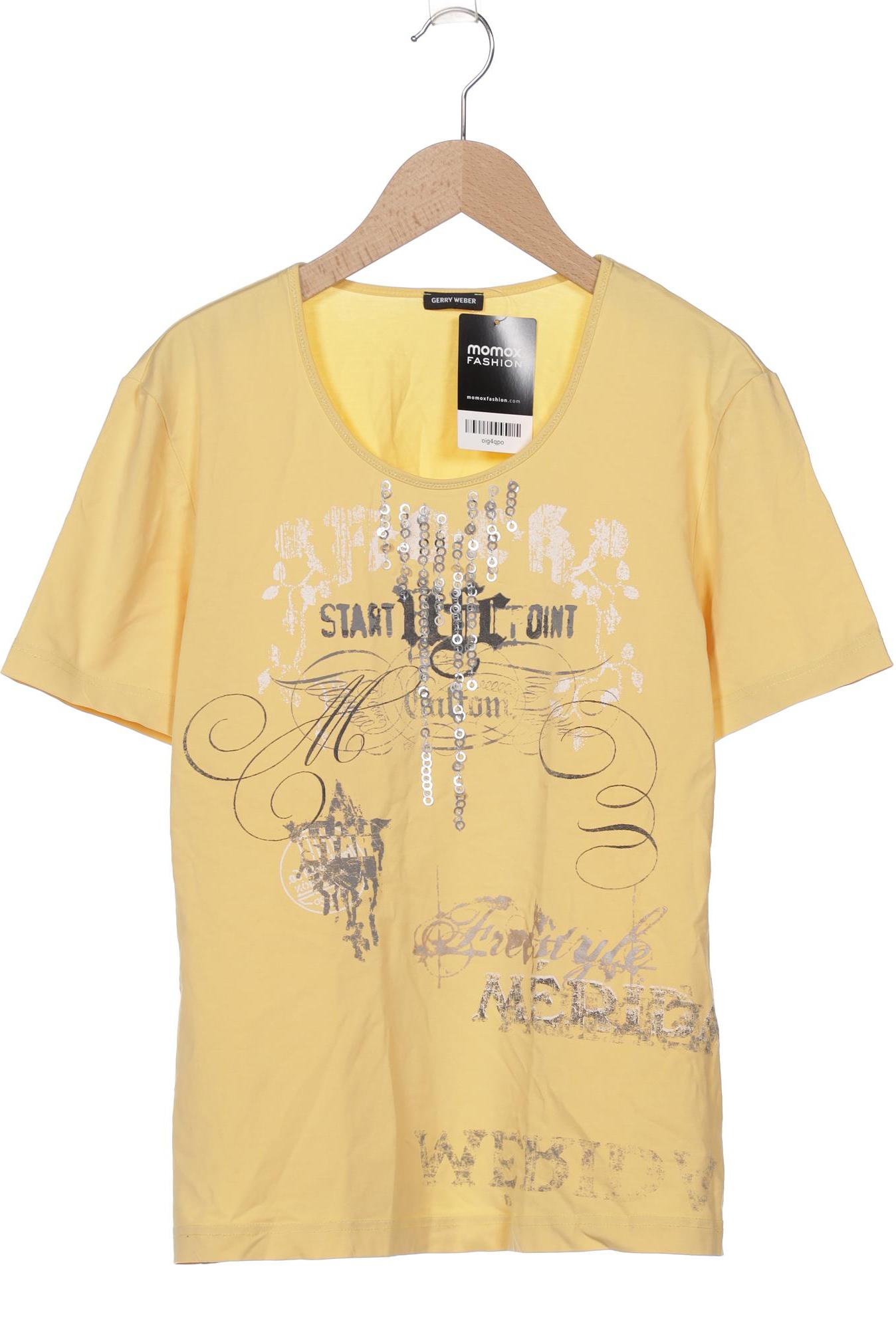 

Gerry Weber Damen T-Shirt, gelb, Gr. 38
