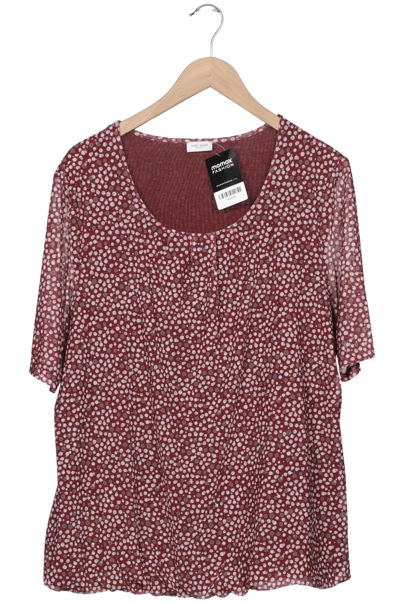 

Gerry Weber Damen Bluse, bordeaux, Gr. 48