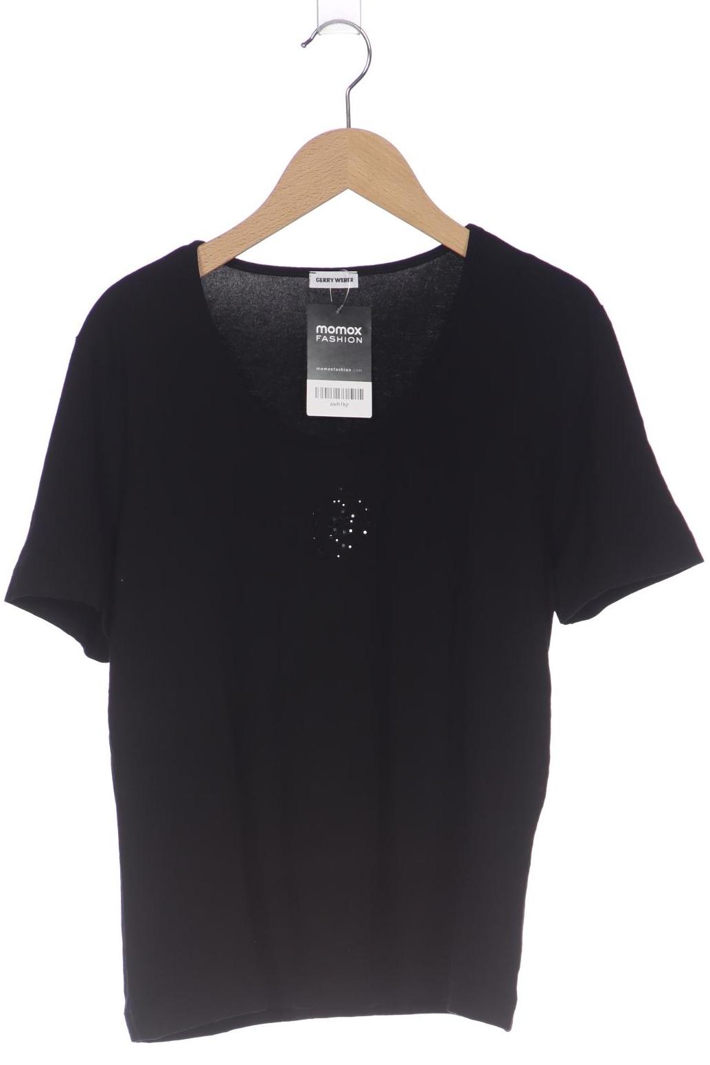 

Gerry Weber Damen T-Shirt, schwarz, Gr. 38