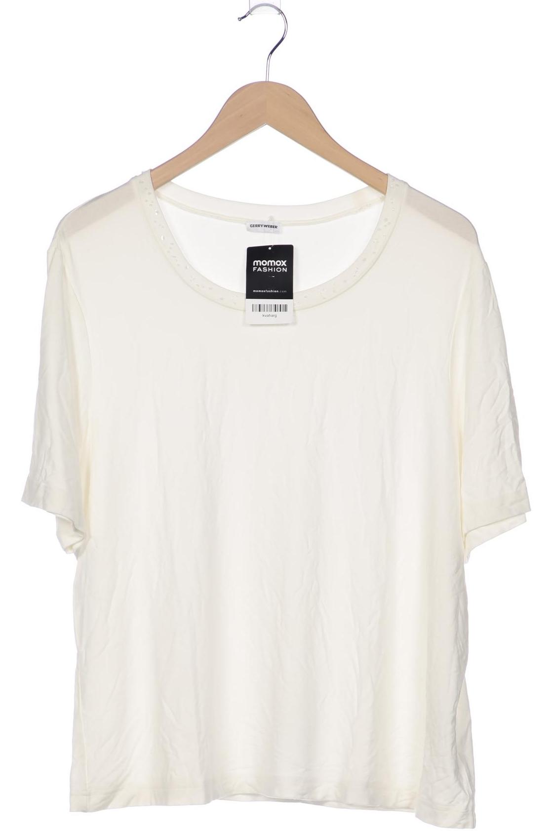 

Gerry Weber Damen T-Shirt, cremeweiß, Gr. 48