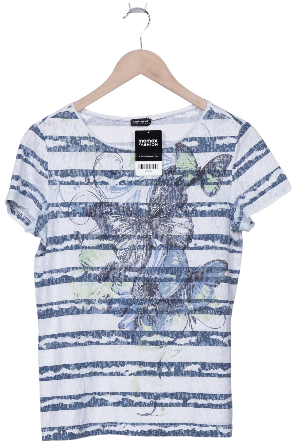 

Gerry Weber Damen T-Shirt, weiß, Gr. 38