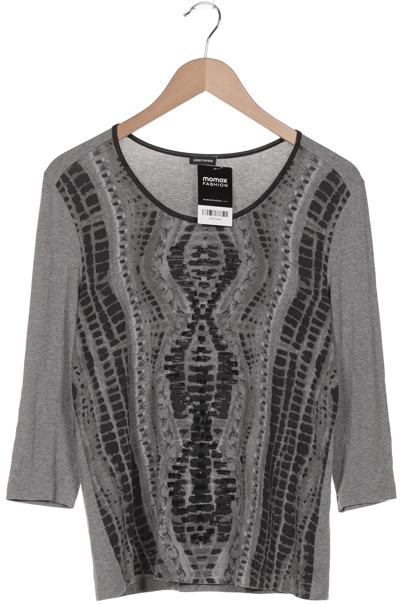 

Gerry Weber Damen Langarmshirt, grau, Gr. 40