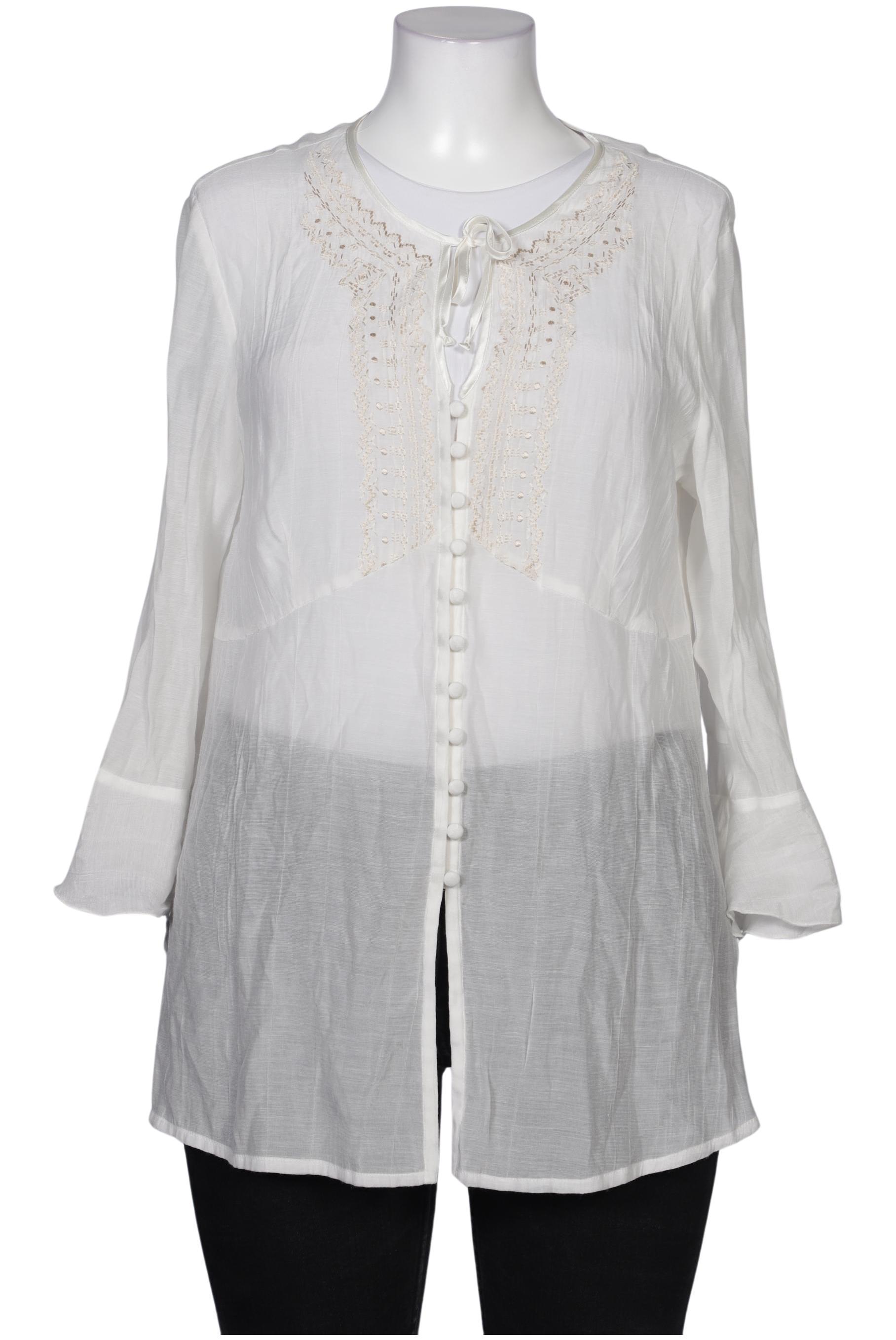 

Gerry Weber Damen Bluse, weiß, Gr. 44