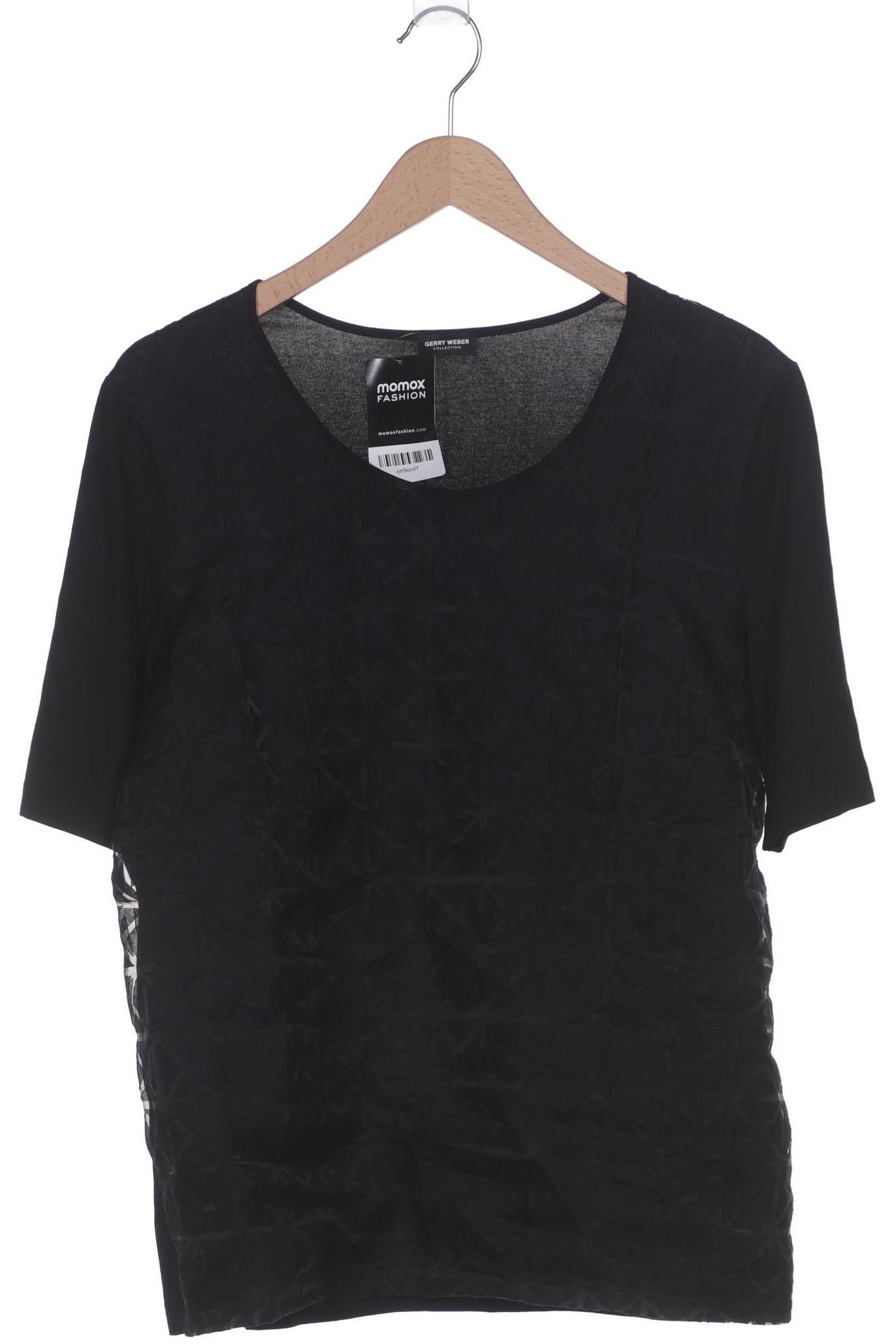 

Gerry Weber Damen T-Shirt, schwarz, Gr. 44