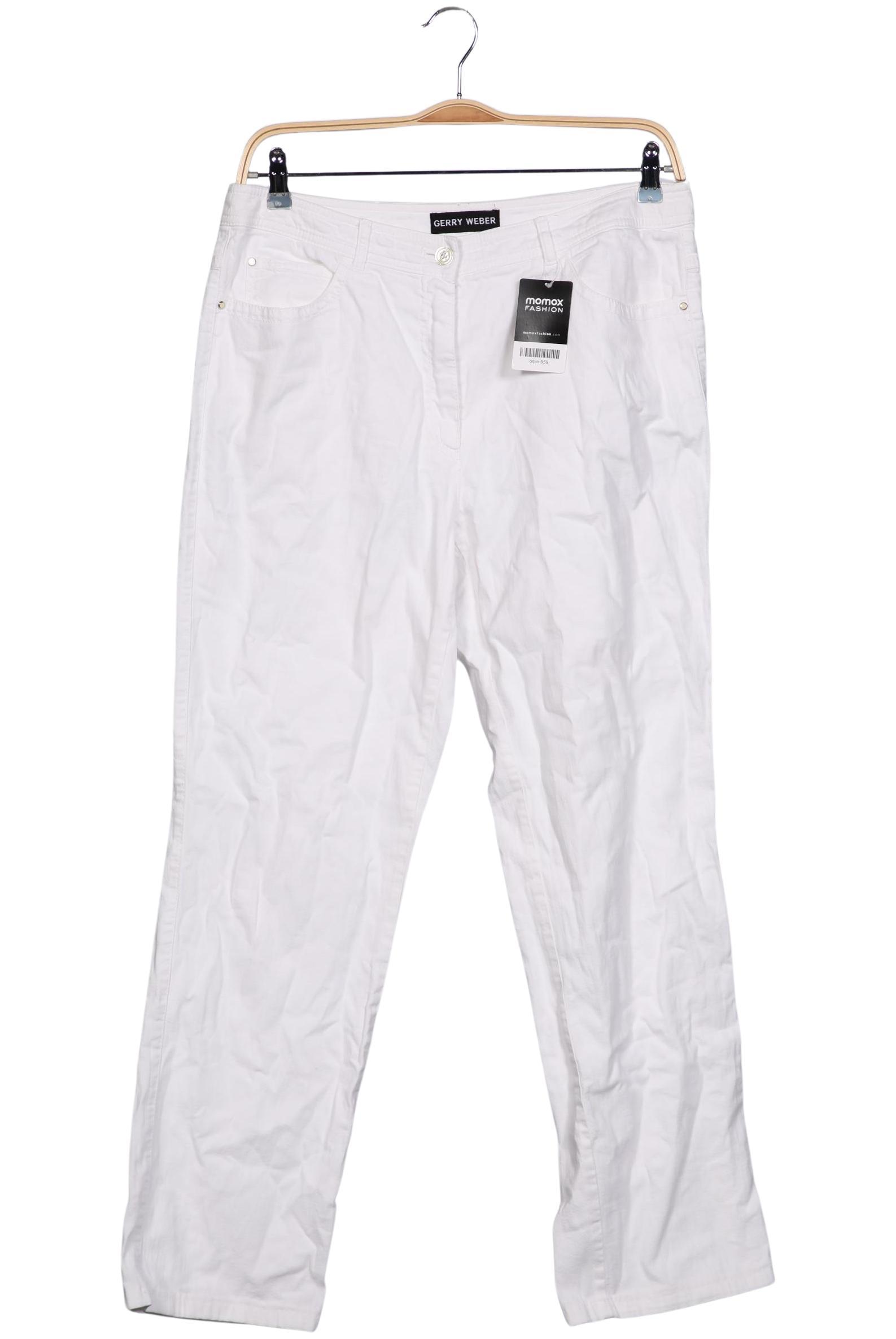 

Gerry Weber Damen Stoffhose, weiß, Gr. 44