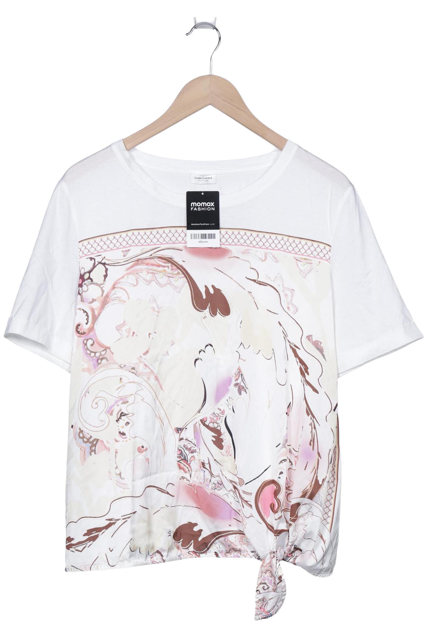 

Gerry Weber Damen T-Shirt, weiß, Gr. 46