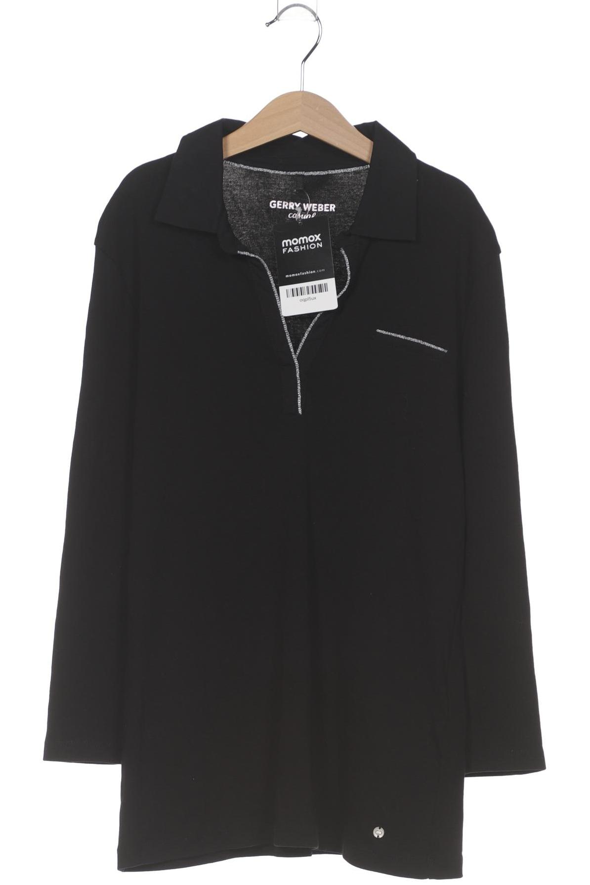 

Gerry Weber Damen Poloshirt, schwarz, Gr. 38