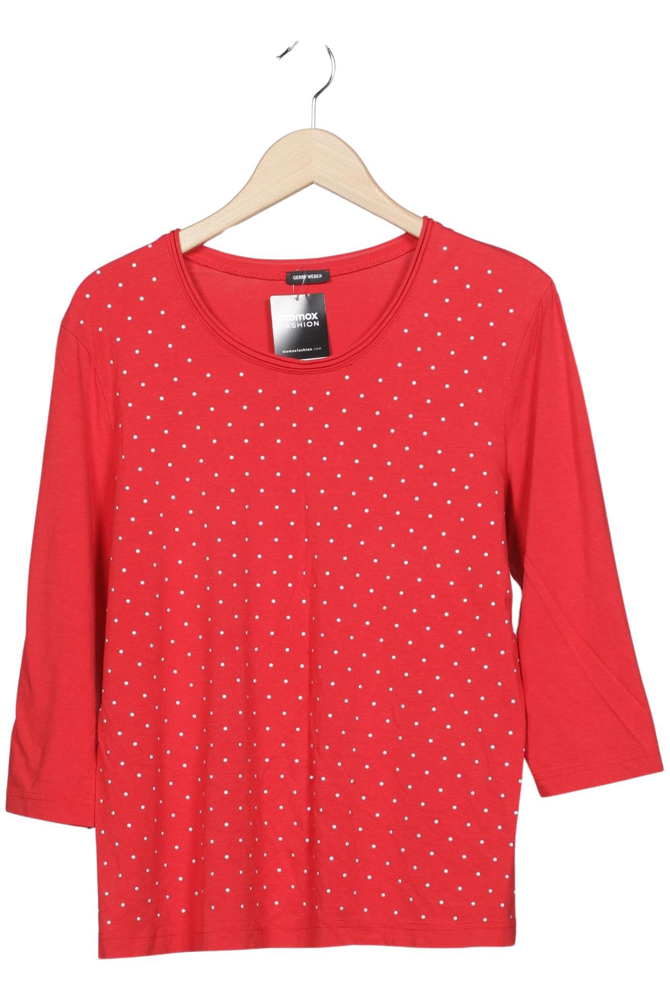 

Gerry Weber Damen Langarmshirt, rot, Gr. 44