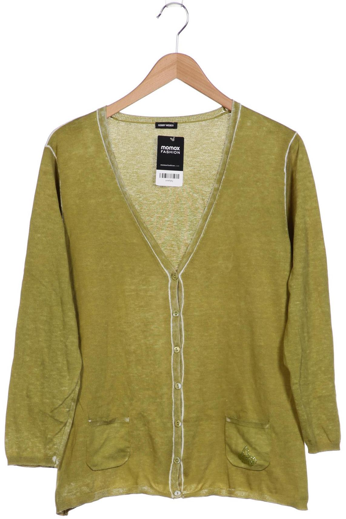 

Gerry Weber Damen Strickjacke, grün, Gr. 42