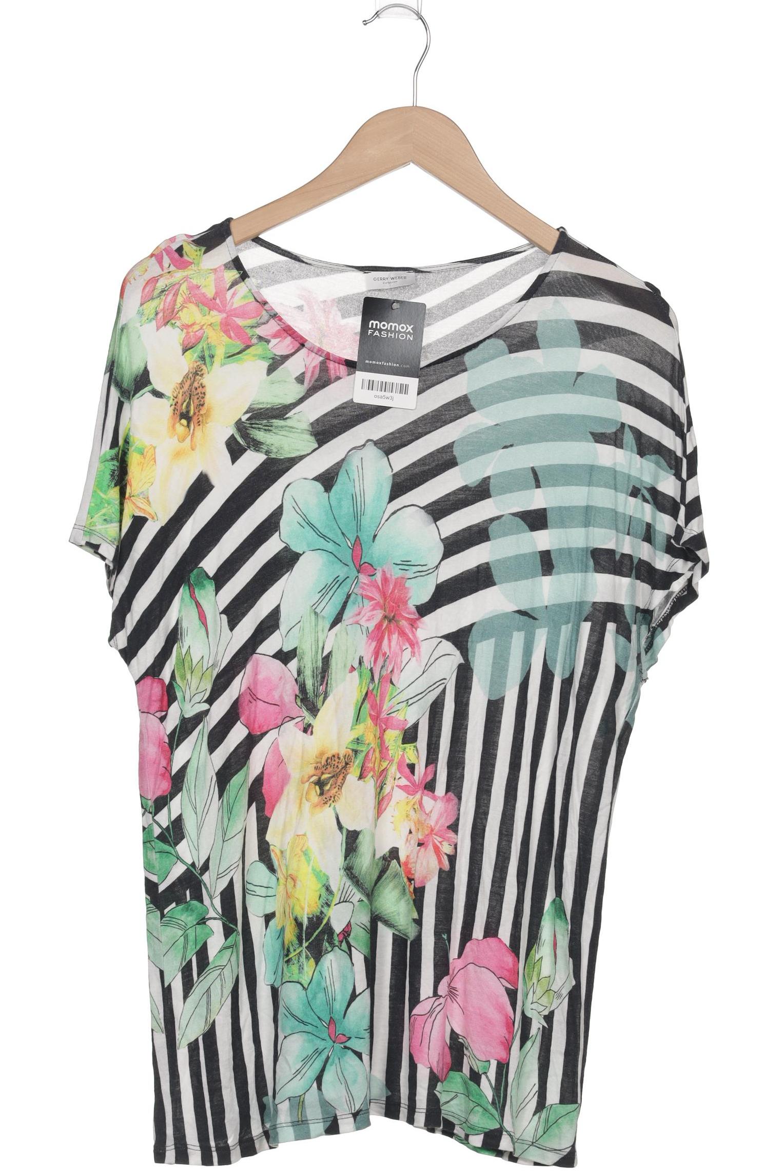 

Gerry Weber Damen T-Shirt, mehrfarbig, Gr. 38
