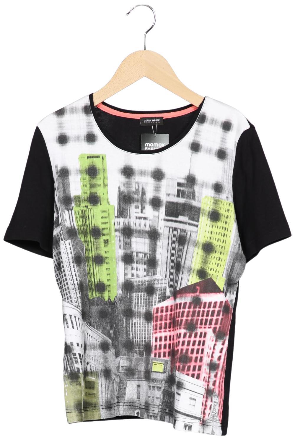 

Gerry Weber Damen T-Shirt, mehrfarbig, Gr. 38