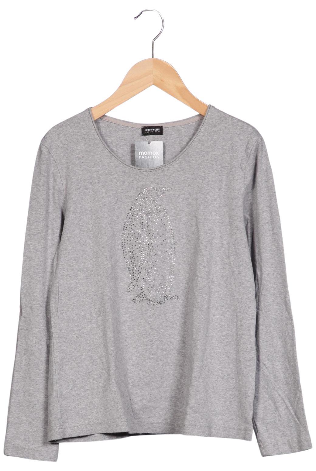 

Gerry Weber Damen Langarmshirt, grau, Gr. 42