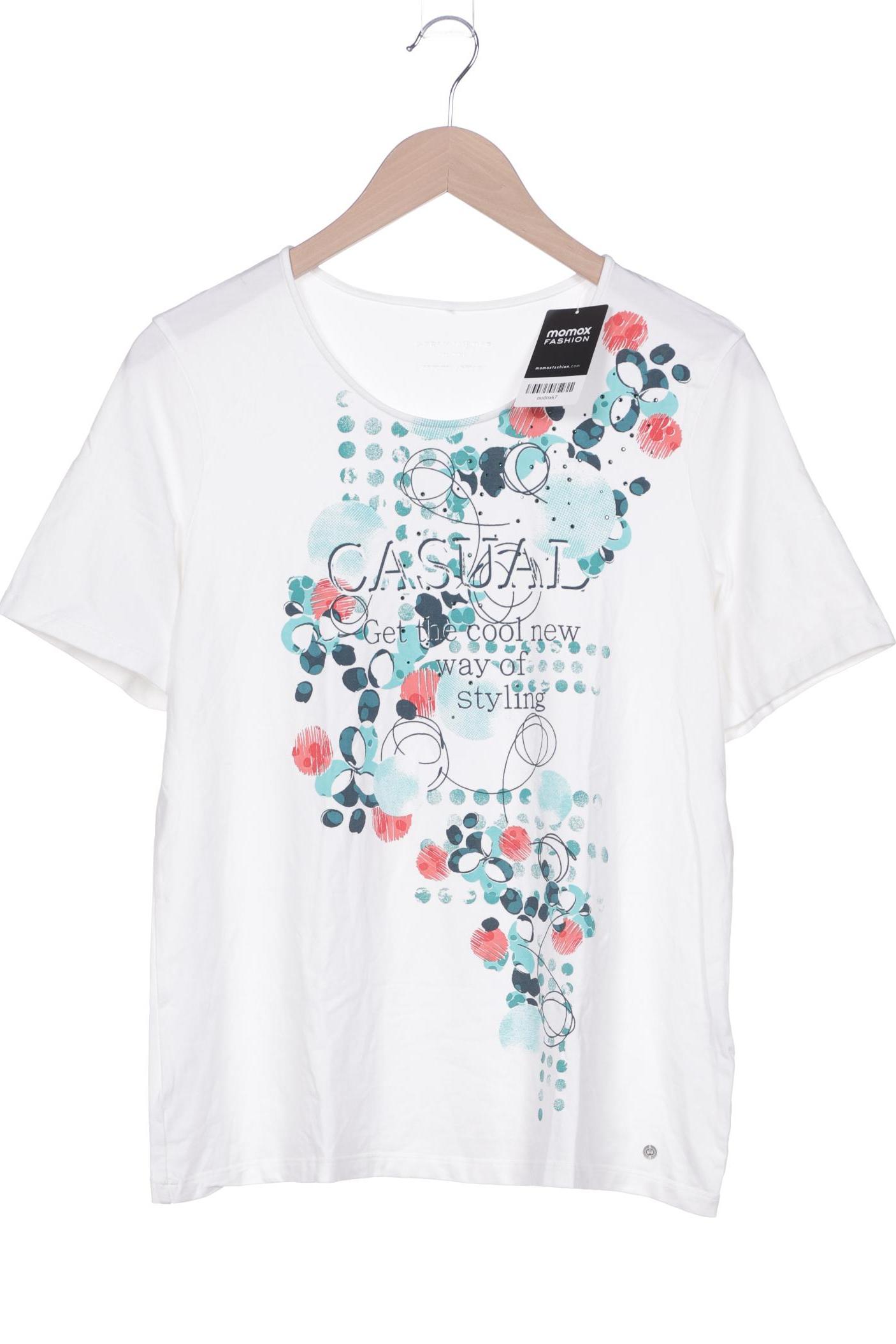 

Gerry Weber Damen T-Shirt, weiß, Gr. 44